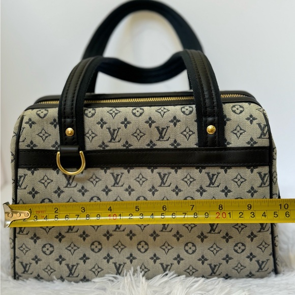 💥Price Drop ⬇️ LOUIS VUITTON Monogram Josephine PM Navy Blue - Picture 11 of 13